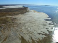 Has Lake Eyre finally done her finest … ?