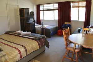 One of the super comfortable rooms in the Jillaroos Cottage.