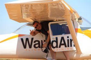 Jono unravels himself from the WardAir C150