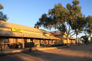 The Family Hotel at Tibooburra ... +one of the two pubs in town ever-ready to quench those insatiable thirsts.
