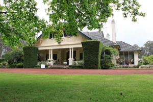 Campaspe House at Woodend in the beautiful Macedon Ranges of Victoria.