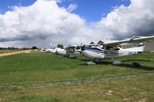 We all landed at the gorgeous Kyneton Airfield in the Macedon Ranges.