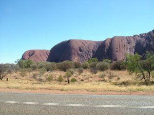Uluru looks different from any angle.