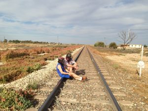 You're going to want to wander out to the Indian Pacific railway track. It's just out the front door.